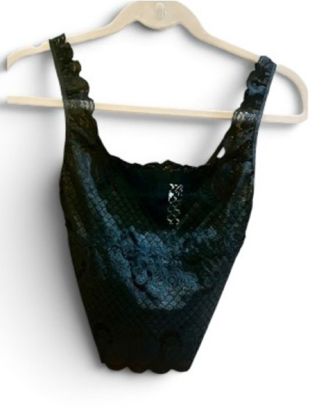 Vintage A.C.T International Black Camisole Top Medium